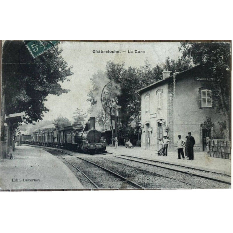 Chabreloche. - La Gare