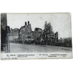156. 1914-15... Clermont-en-Argonne - Rue des Islettes