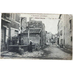 L'Auvergne pittoresque. 227. Châtel-Guyon. - Une rue du village