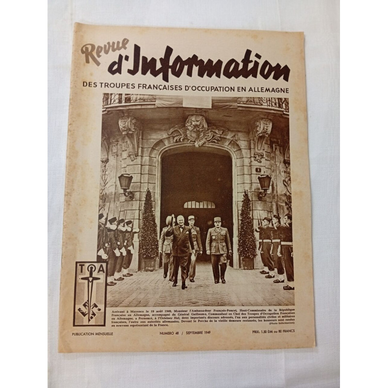 Revue d'Information des Troupes Françaises d'Occupation en...