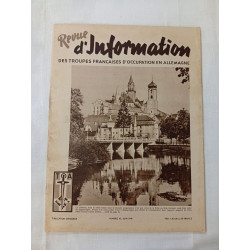 Revue d'Information des Troupes Françaises d'Occupation en...