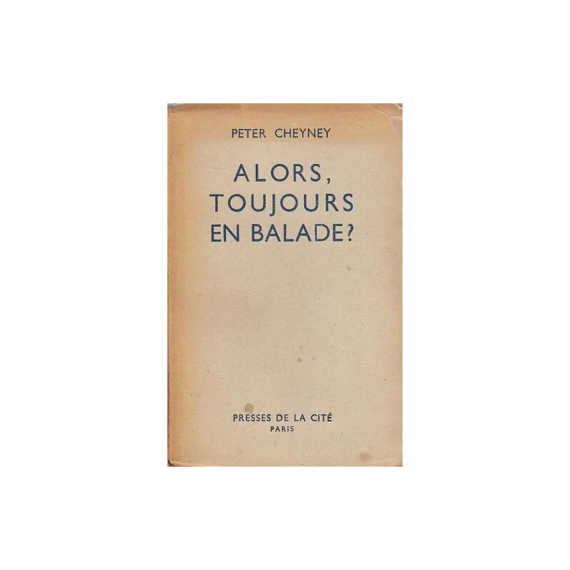 Alors Toujours En Balade