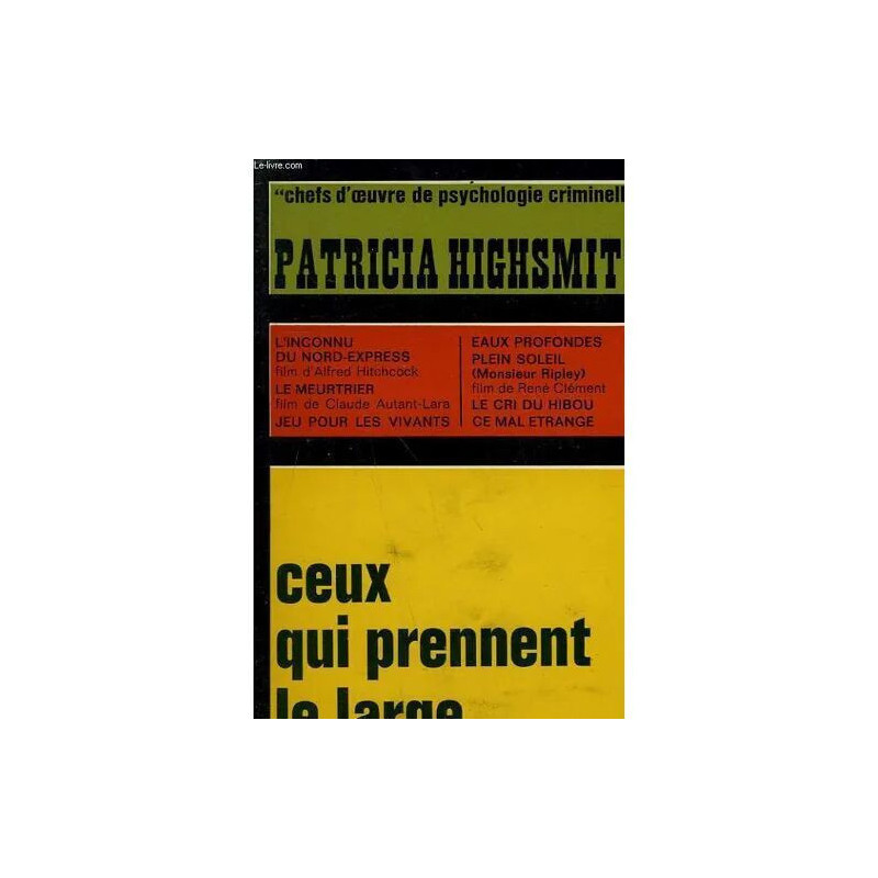 Ceux Qui Prennent Le Large