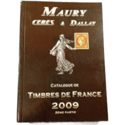 Catalogue de timbres de France 2009 2ème partie