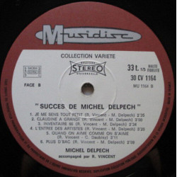 Succès De Michel Delpech