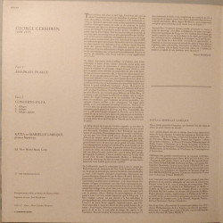 Rhapsody In Blue · Concerto En Fa · (Versions Pour Deux Pianos)
