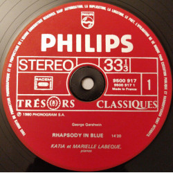 Rhapsody In Blue · Concerto En Fa · (Versions Pour Deux Pianos)