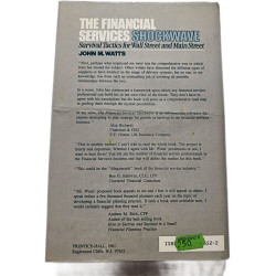 The Financial Services Shock-Wave