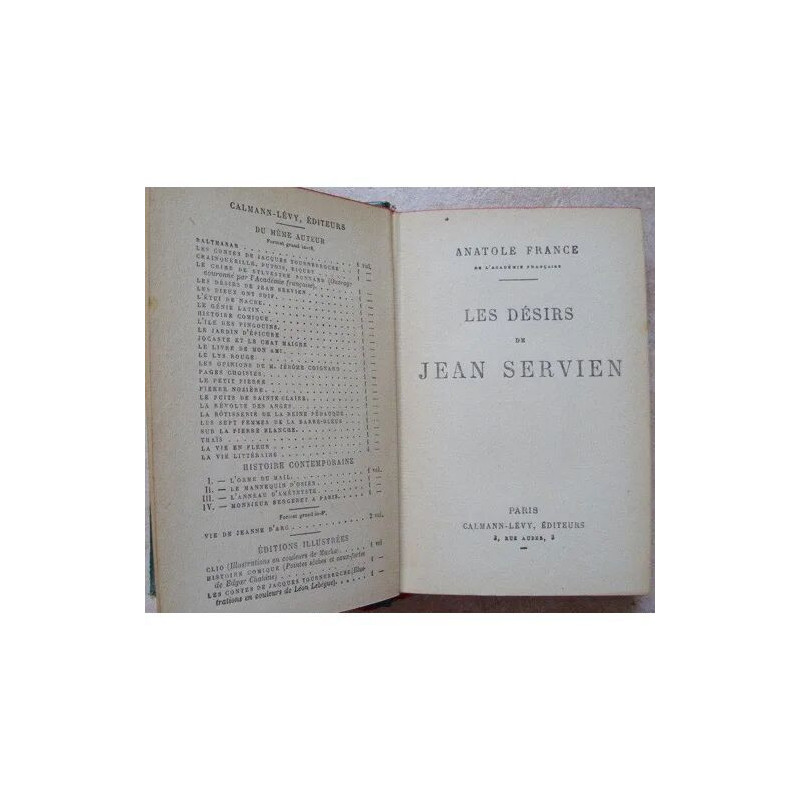 Les Desirs De Jean Servien