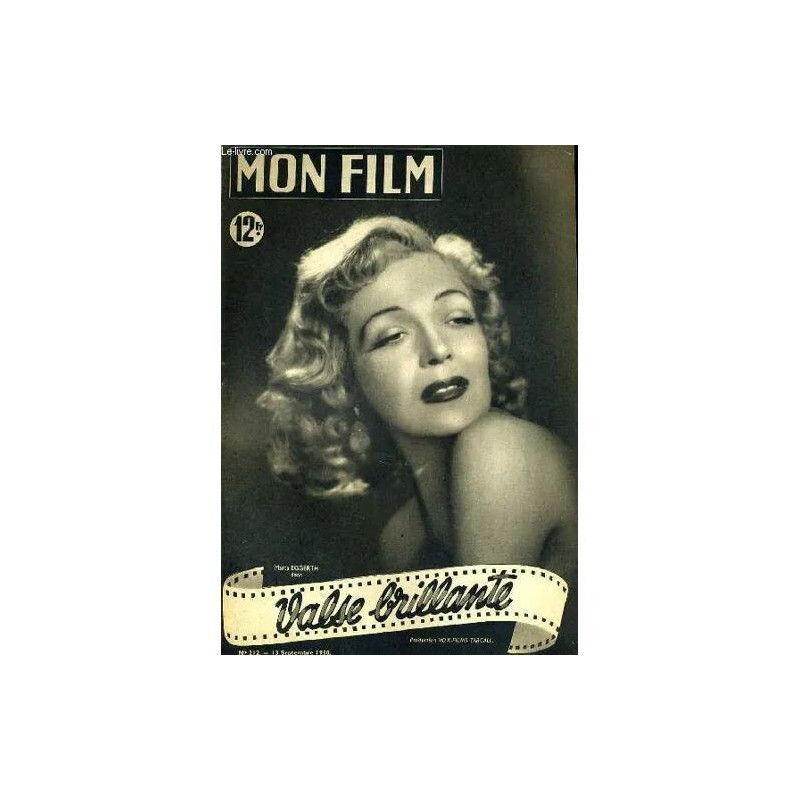 Mon Film N°212 Du 13-09-1950