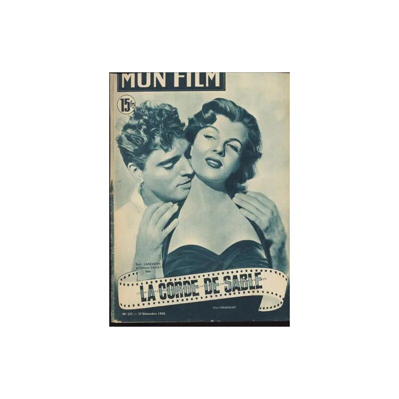 Mon Film N° 227 : La Corde De Sable (Avec Burt Lancaster Et...