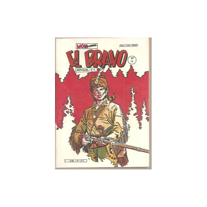 El Bravo ( Mensuel / B.D. Western ) N° 73 : Battling Bopp +...