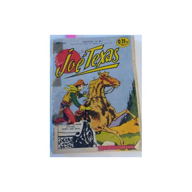 Joé Texas N°29 : Robin Des Bois Et Le Seigneur Harold