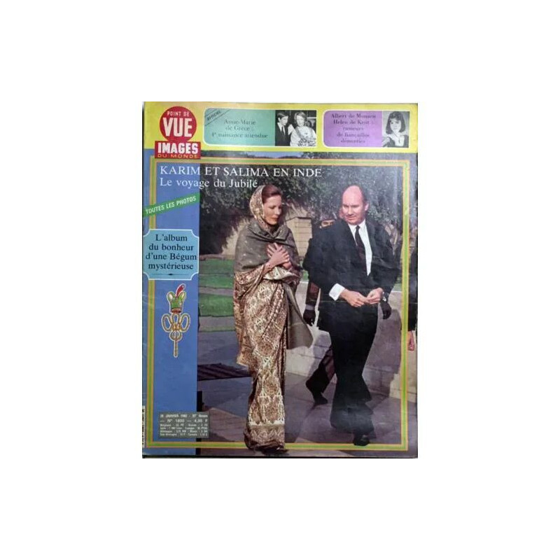 Point De Vue Images Du Monde N° 1800 Du 28/01/1983 - Anne-Marie De...