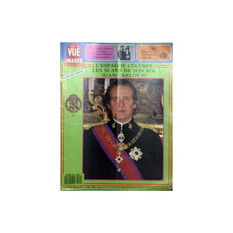 Point De Vue Images Du Monde N° 2059 Du 15/01/1988 - Le Mariage Du...