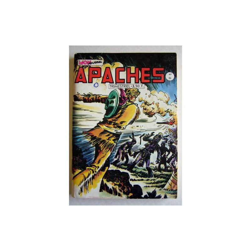 Apaches N° 83 Du 5 Octobre 1980 Bd Jeunesse Petit Format