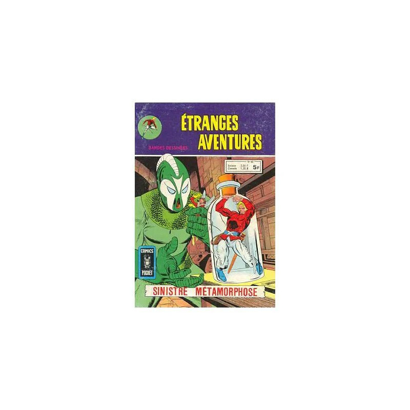 Recueil Etranges Aventures N° 3225 (N° 60 Et 61)