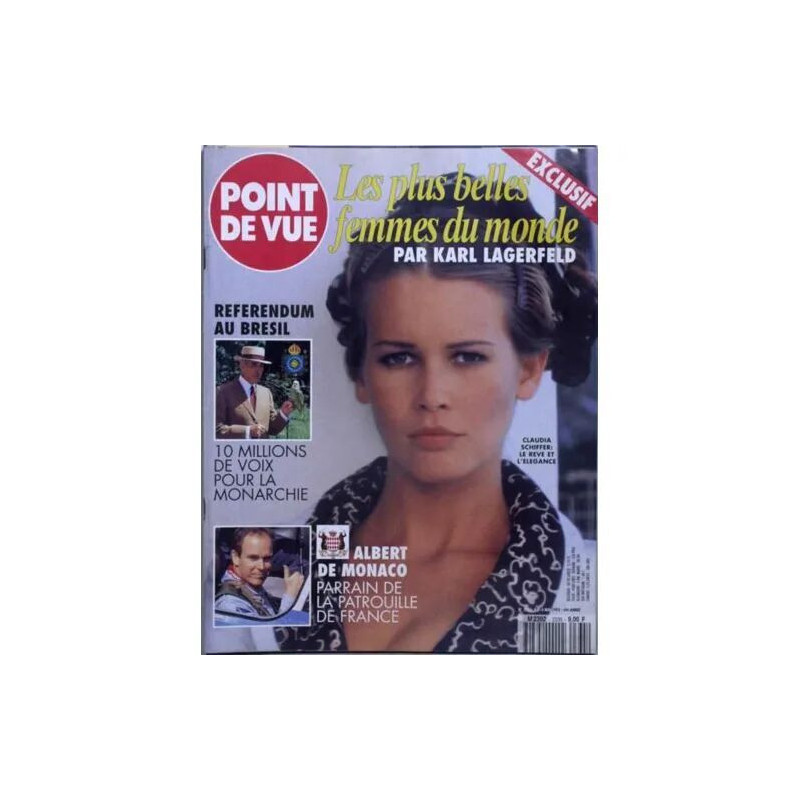 Point De Vue N° 2335 Du 04/05/1993 - Les Plus Belles Femmes Du...