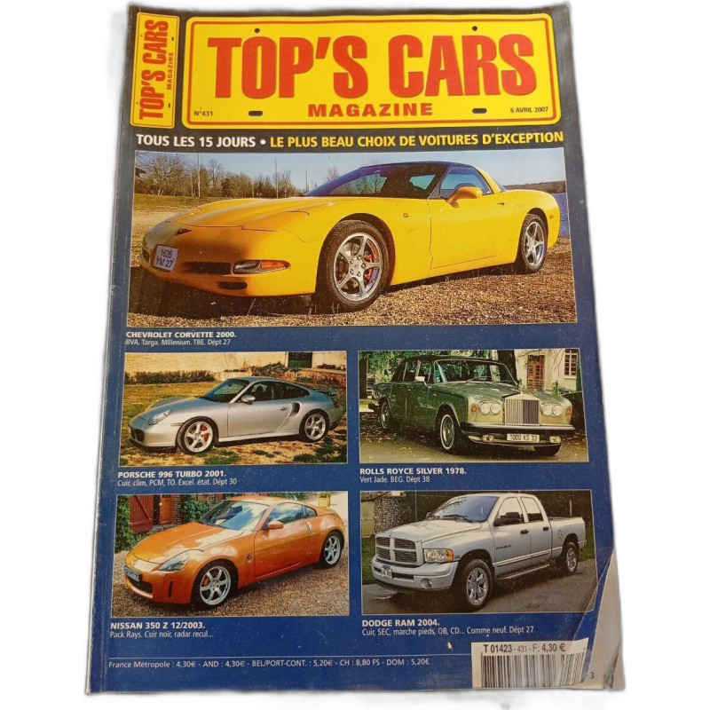 Top's Cars Magazine n°431
