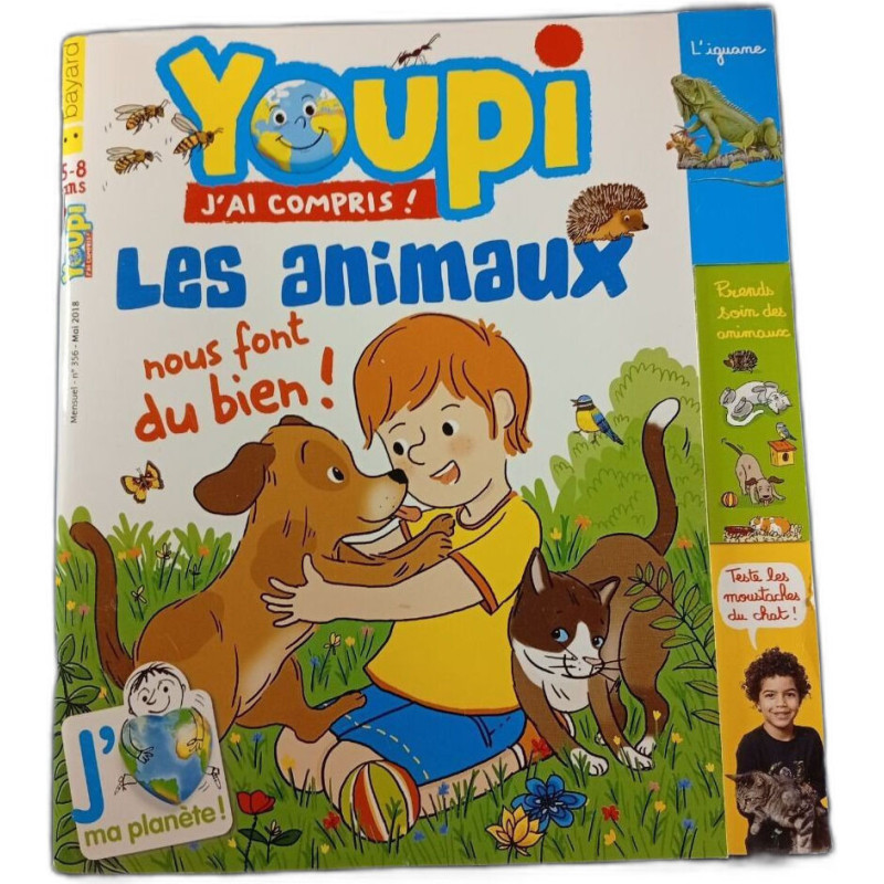 Youpi ! J'ai compris ! n°356 Les animaux nous font du bien
