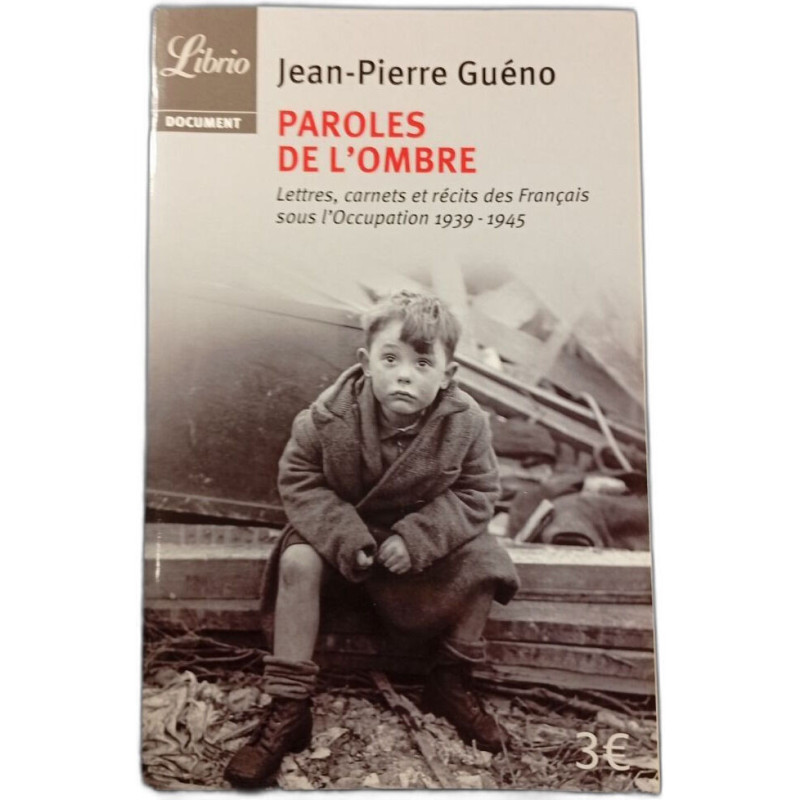 Paroles de l'ombre