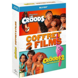 Les croods + les croods 2 - une nouvelle ère [Blu-ray] [FR Import]...
