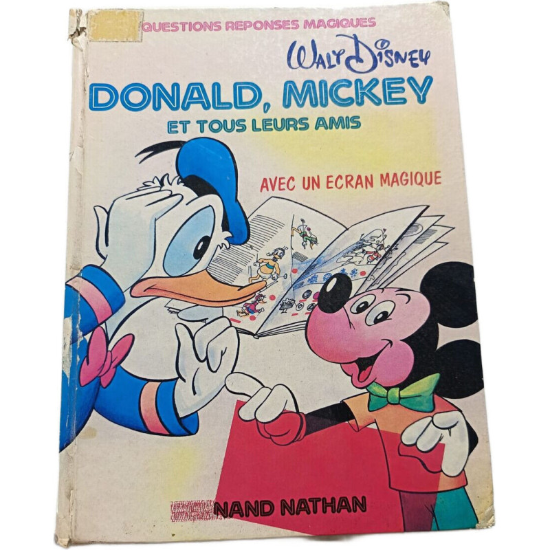 Donald Mickey et tous leurs amis avec un écran magique