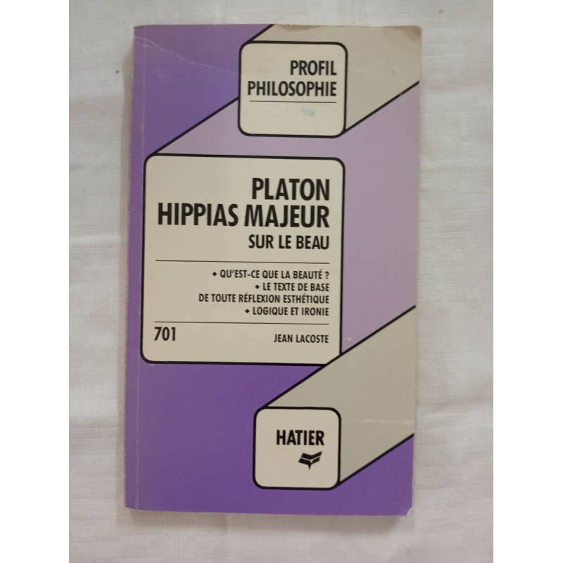 Platon Hippias majeur sur le beau