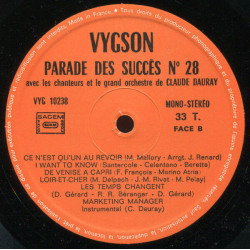 Parade des Succès n°28