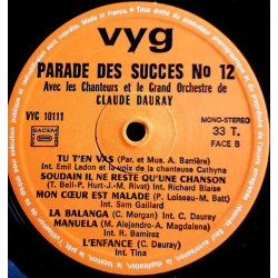 Parade des Succès N° 12