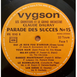 Parade Des Succès N°15