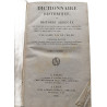 Dictionnaire historique ou Histoire abrégée des hommes qui se sont...
