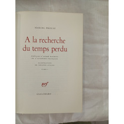 À la recherche du temps perdu - tome 1