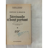 Sérénade à bout portant