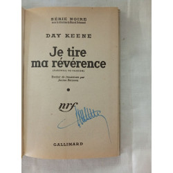 Je tire ma révérence