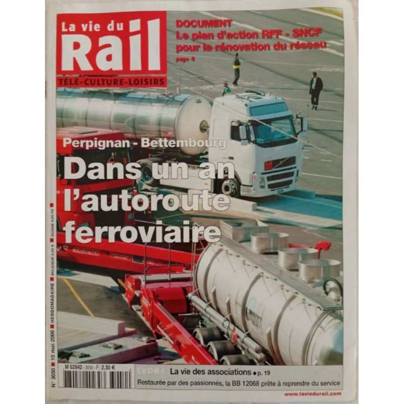 La vie du Rail / N° 3050./ mai 2006