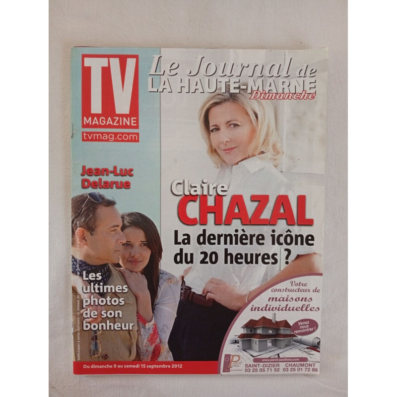 TV Magazine – Claire Chazal sept 2012