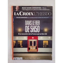 La Croix L'Hebdo – Dans le RER de 5h50 - 19 fev. 2022
