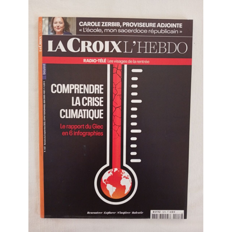 La Croix L'Hebdo – Comprendre la crise climatique 2022