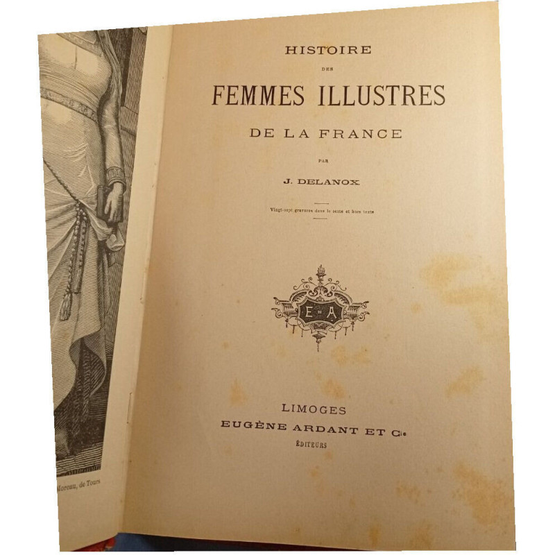 Histoire des femmes illustres de la France