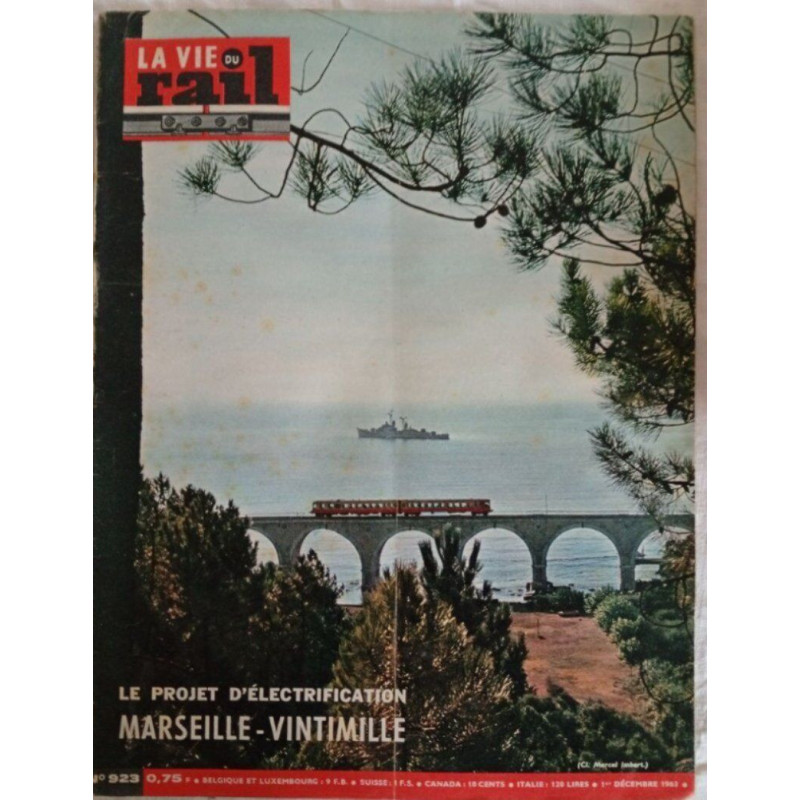 La Vie du Rail / N° 923 / décembre 1963
