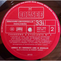 Chansons D'étudiants N°2