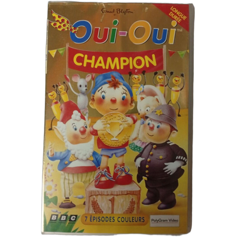 VHS - Oui-Oui Champion