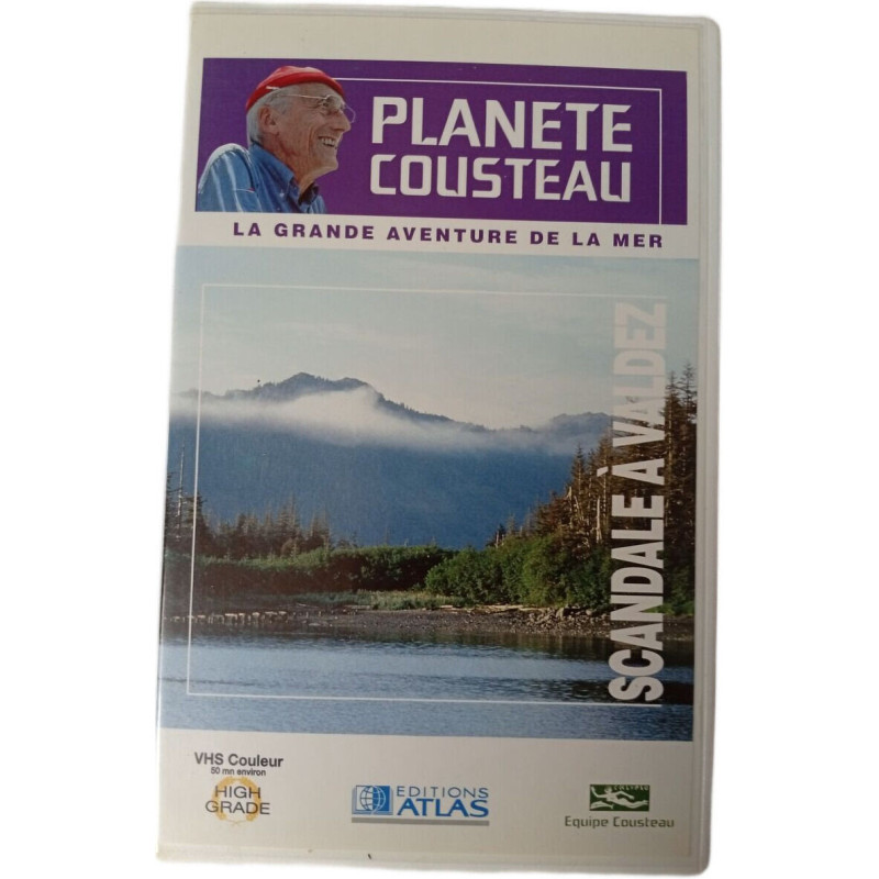 VHS - Planète Cousteau : La grande aventure de la mer - Scandale à...