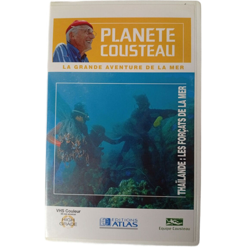 VHS - Planète Cousteau : La grande aventure de la mer