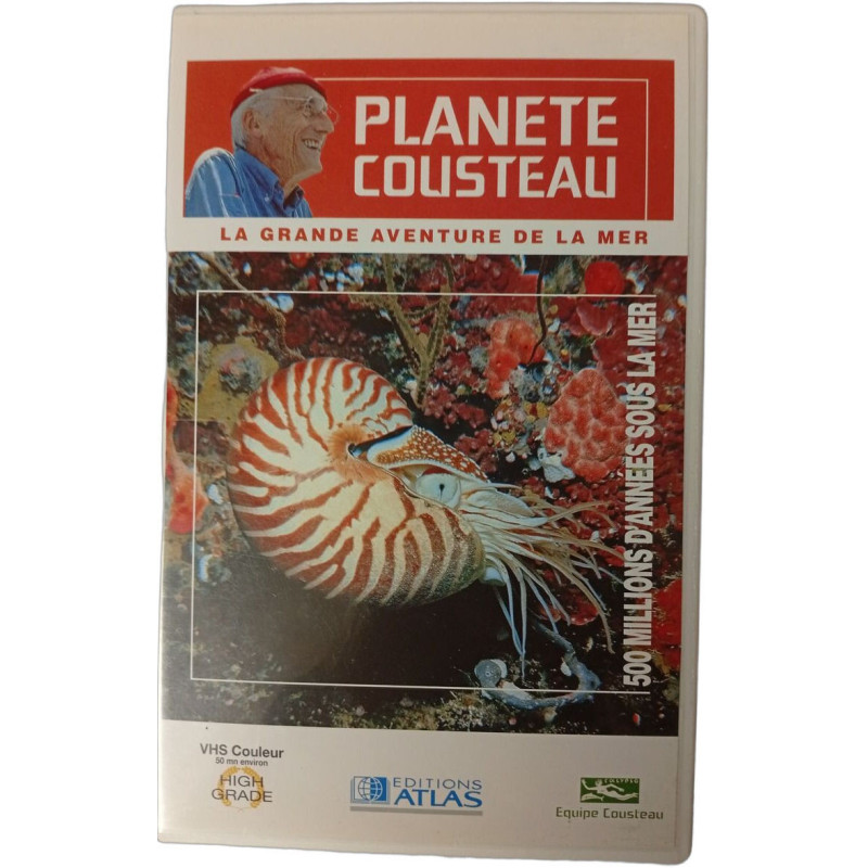 VHS - Planète Cousteau : La grande aventure de la mer
