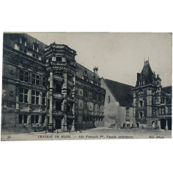 26 Château de Blois. - Aile François 1er Façade extérieure
