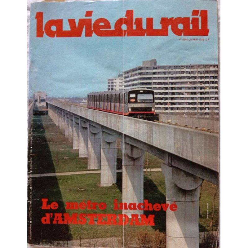 La vie du rail / N° 1644 / mai 1978