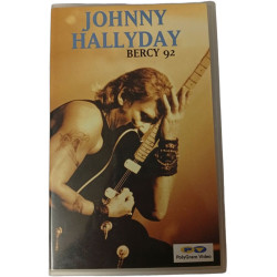 VHS - Johnny Hallyday Bercy 92