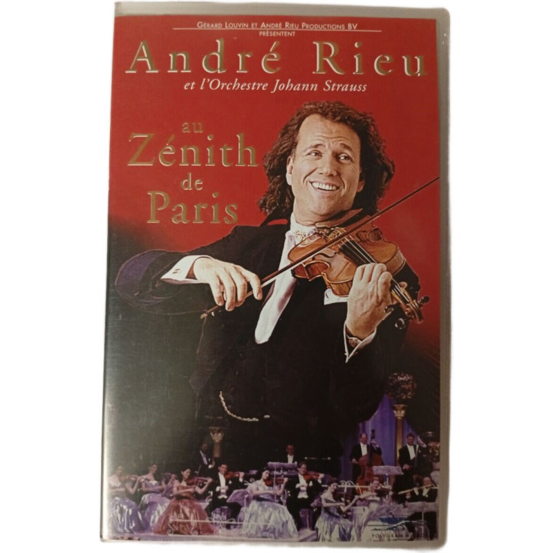 VHS - André Rieu et l'Orchestre Johann Strauss au Zénith de Paris